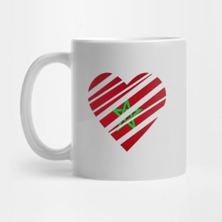 Morocco Heart Mug